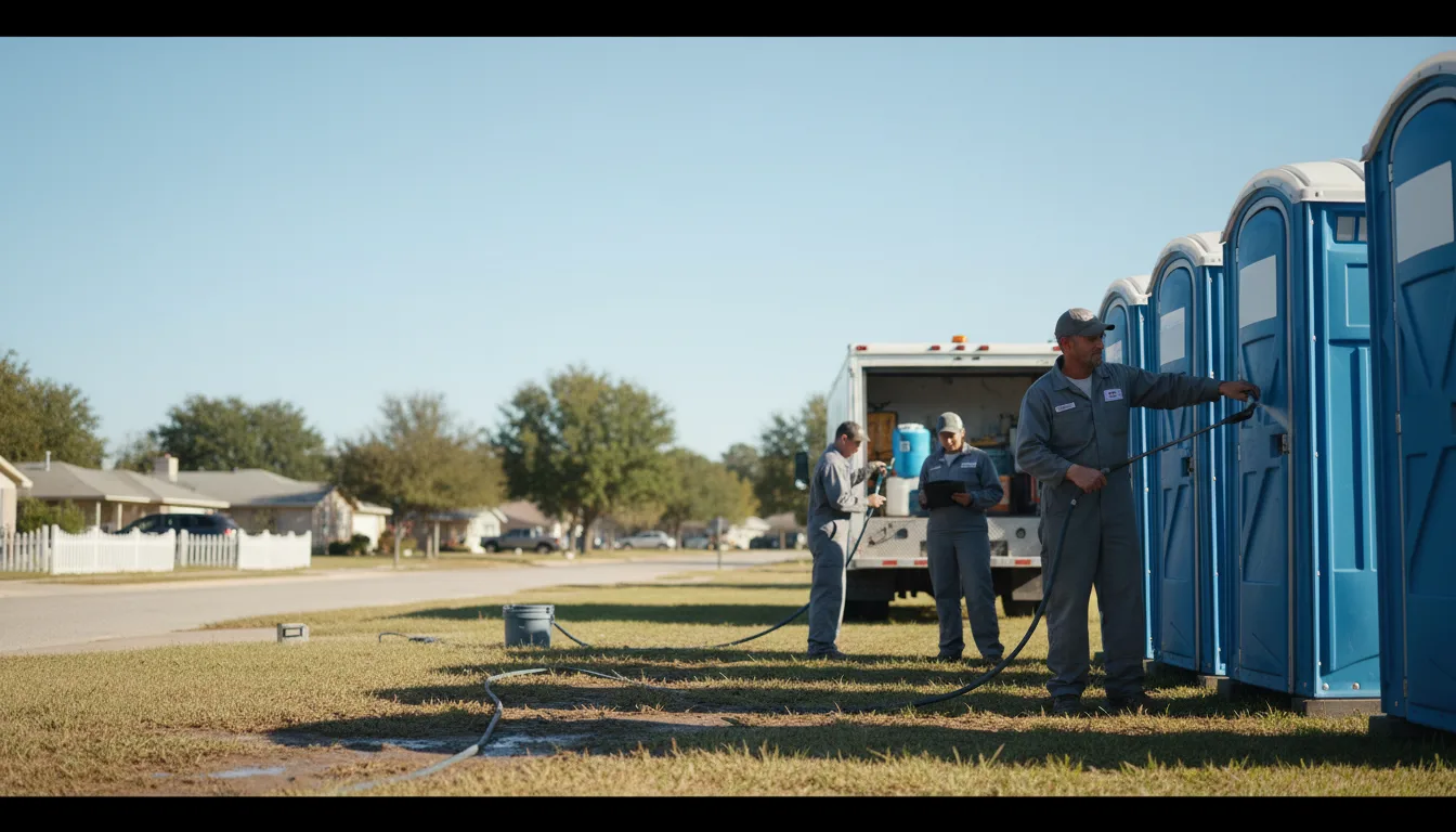 Long-Term Portable Toilet Rental in Fort Campbell, KY near me